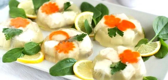 Заливное из судака