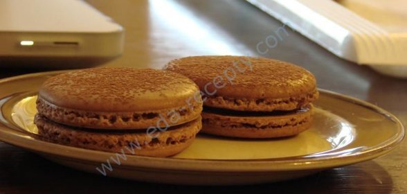 Кофейно-шоколадные макарон