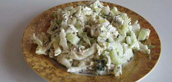 Салат из черешкового сельдерея