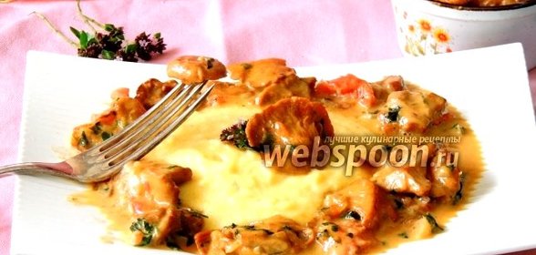 Рагу из лисичек