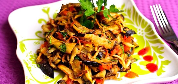 Салат из баклажанов