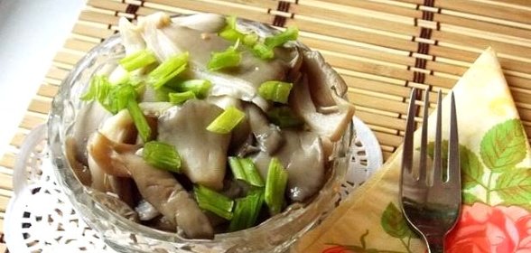 Вешенки соленые