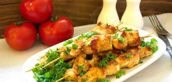 Шашлык из индейки