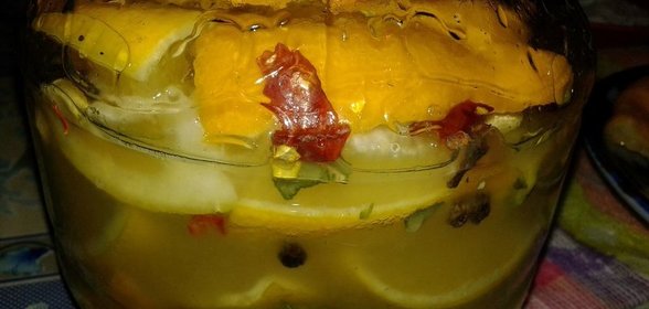 Соленые лимоны