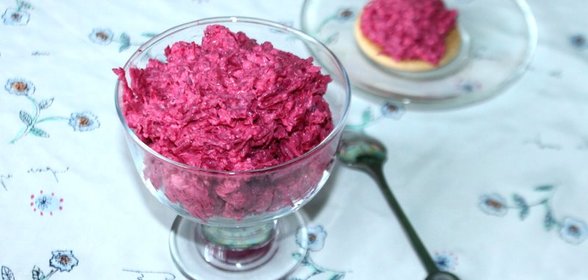 Салат Розовый фламинго