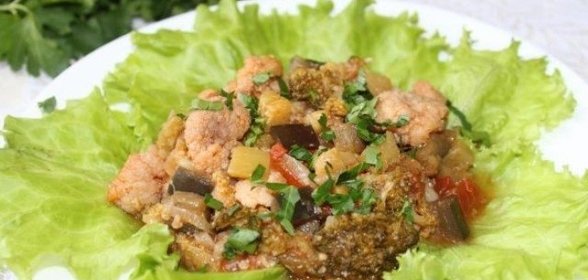 Овощное рагу с цветной капустой