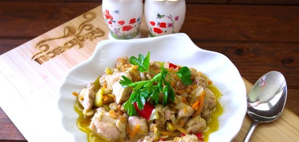 Рагу из курицы