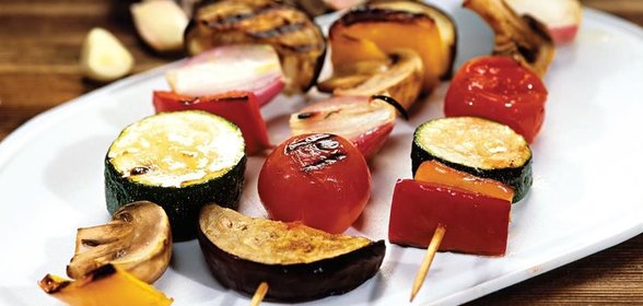 Овощные шашлыки