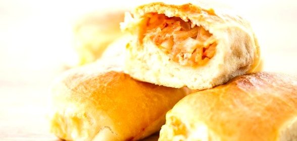 Постные печеные пирожки