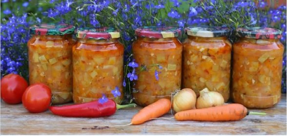 Лечо с кабачками
