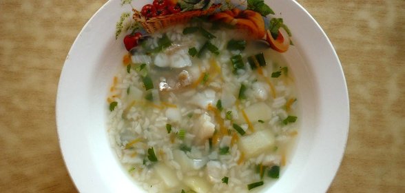 Суп с треской