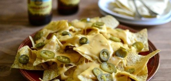 Закуска сырная на чипсах