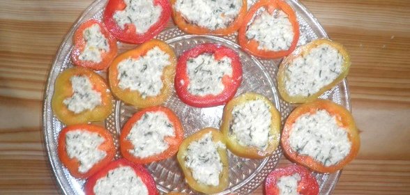 Оригинальная закуска из сладкого перца