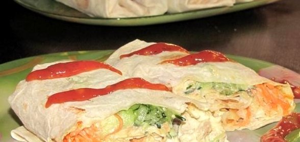 Шаурма в духовке