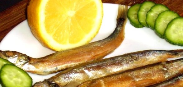 Мойва копченая