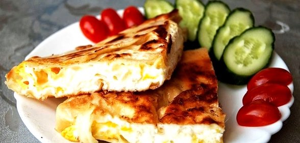 Лаваш с яйцом