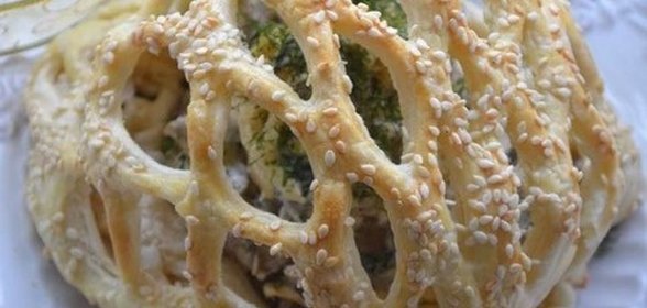 Салат Курочка в заточении