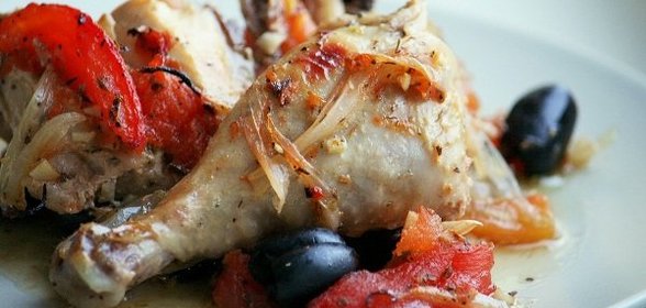 Курица по-провански