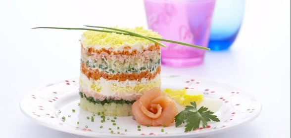 Рецепт: Салат Мимоза