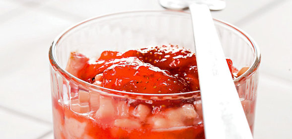 Клубничное ризотто