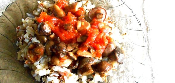 Ризотто с маслятами