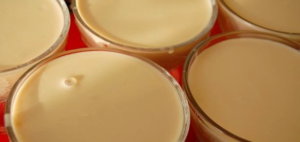 Желе из ряженки