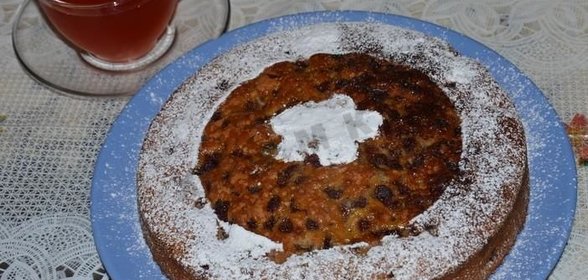 Пирог с земляникой