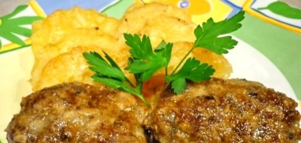 Котлеты с картошкой в мультиварке