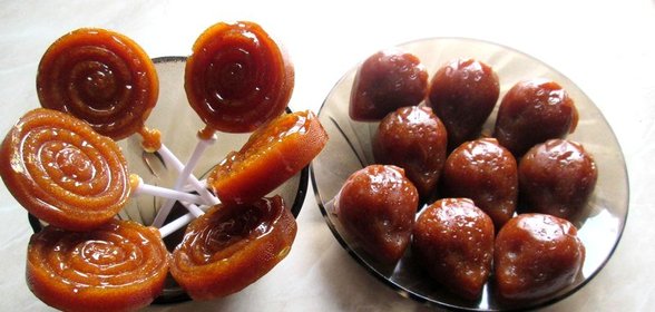 Фруктовые леденцы