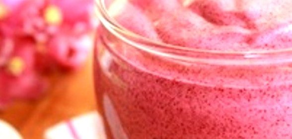 Чернично-яблочный мусс