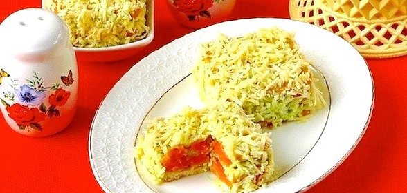 Солёные пирожные «Праздничные»