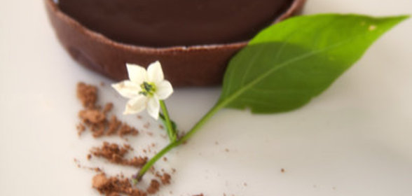 Шоколадные тарталетки с шоколадно-кофейным кремом