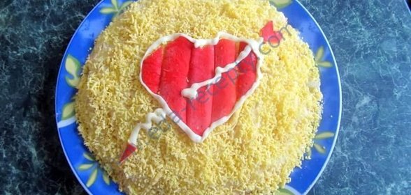 Салат Для влюбленных