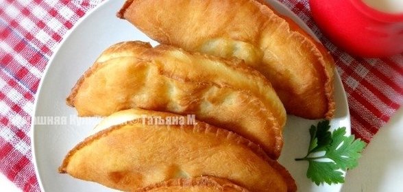 Пирожки с начинками во фритюре