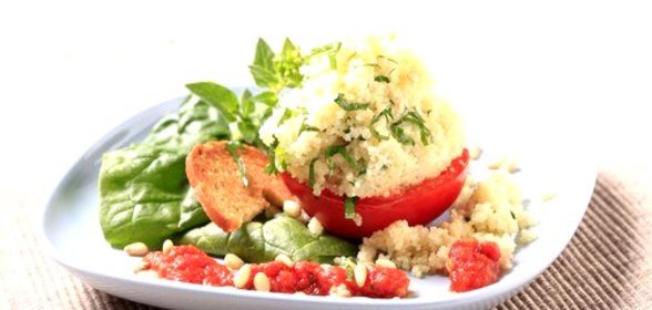 Помидоры, фаршированные кускусом