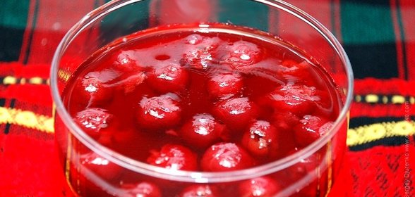 Вишневое желе