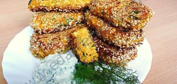 Овощные котлеты из кабачков без мяса