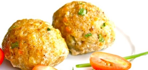 Диетические рыбные котлеты в духовке