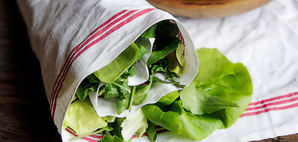 Зеленый салат