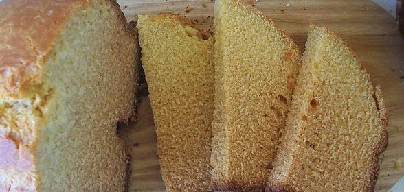 Кукурузный хлеб без дрожжей