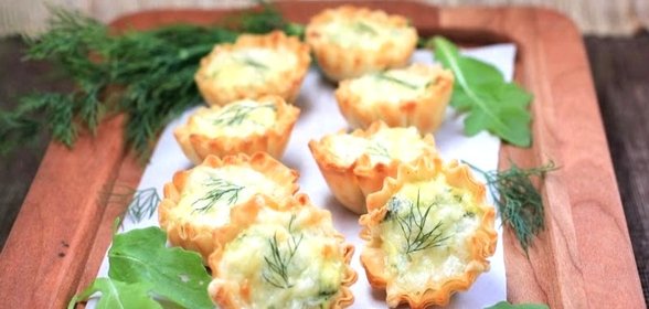 Тарталетки с горбушей