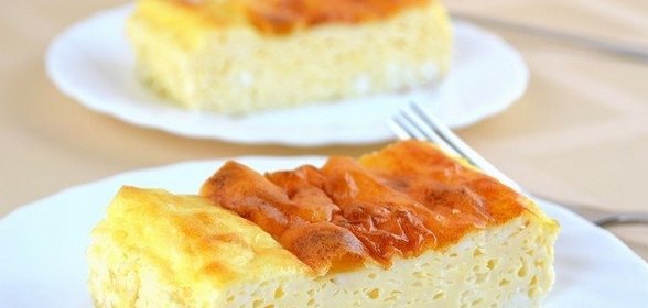 Омлет с молоком в духовке