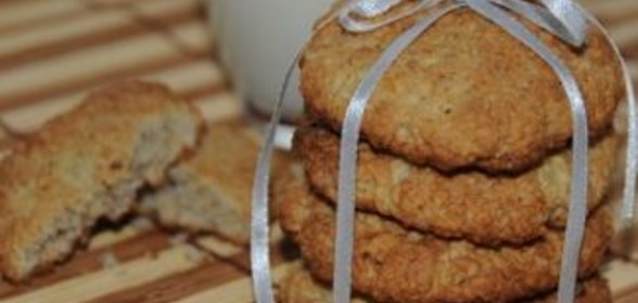 Овсяное печенье с грушами