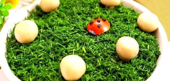 Салат Поляна грибника