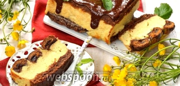 Банановый сырник с пряниками