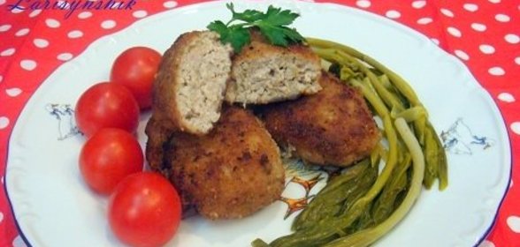 Сочные котлеты с грибами