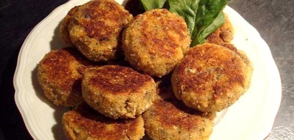 Котлеты из баклажанов