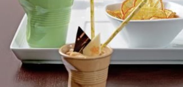 Австрийское суфле с шоколадом и фундуком