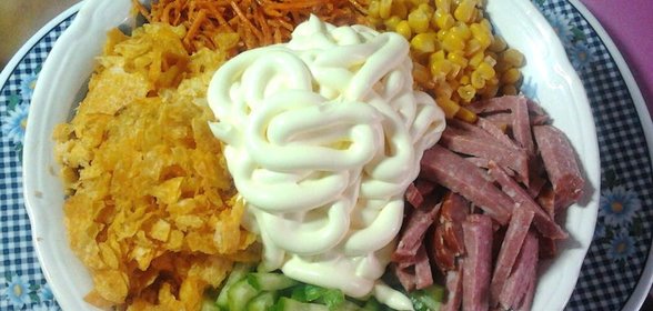 Салат с морковью по‑корейски