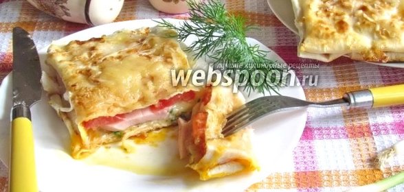 Быстрый завтрак из лаваша